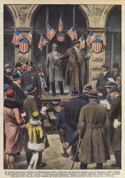 Système curieux pour alléger le chômage à New York - Achille Beltrame