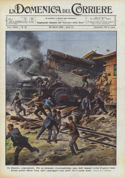 Un désastre surprenant - Achille Beltrame