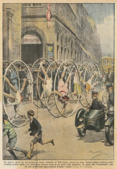 Un nouveau sport en Allemagne - Achille Beltrame