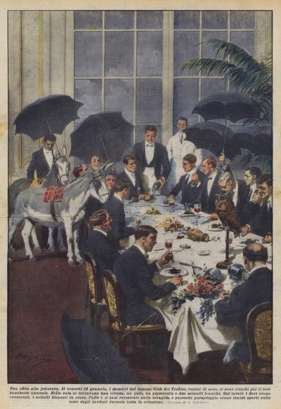 Un défi à la jettatura - Achille Beltrame
