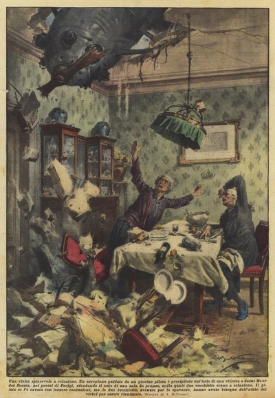 Une visite désagréable au petit-déjeuner - Achille Beltrame