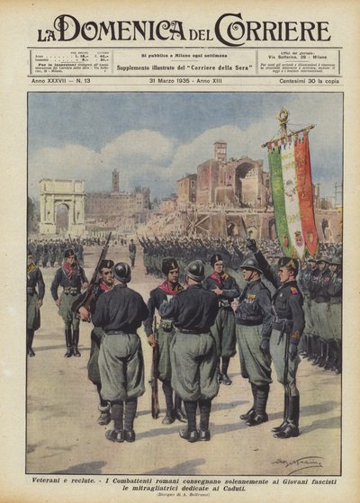 Vétérans et recrues - Achille Beltrame