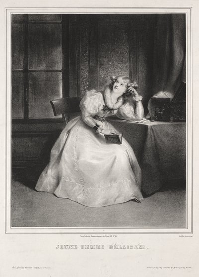 Rêverie - Achille Devéria