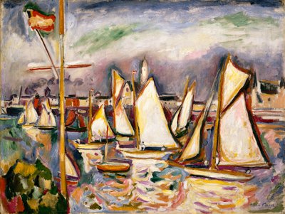 La Régate à Anvers - Achille Emile Othon Friesz