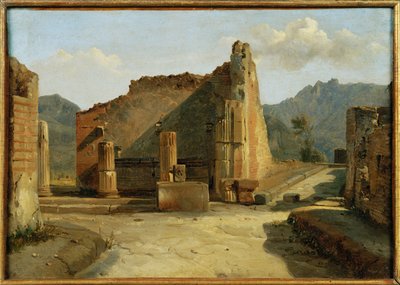 Le Forum de Pompéi ... - Achille Etna Michallon