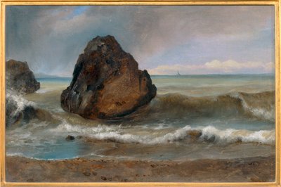 Vue de la mer à Salerne - Vue de la mer à Salerne ... - Achille Etna Michallon