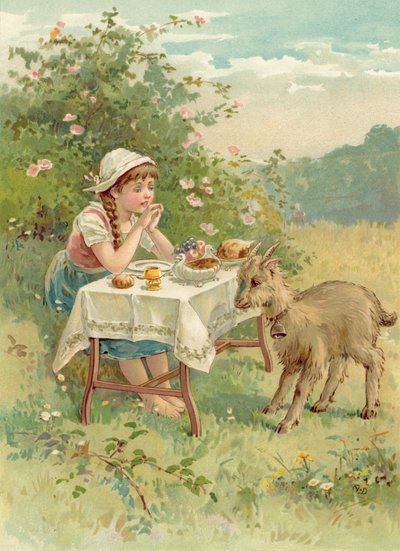 Deux-Yeux, la Chèvre et la Table Magique - Ada Dennis