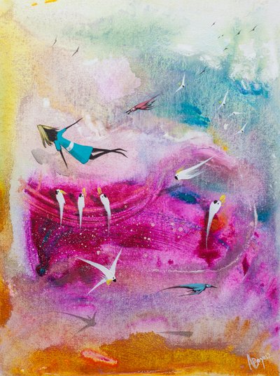 Un vol de rêve haut en couleur - Adam Bogusz