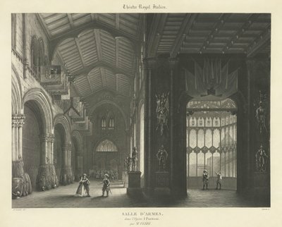 Luigi Verardi after Dominico Ferri - Vincenzo Bellini - Théatre Royal Italien. Salle d