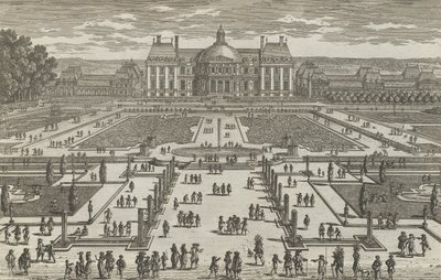 Vue de Vaux-Le-Vicomte, années 1680 - Adam Perelle