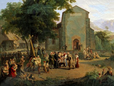 Le rétablissement du culte après la Révolution - Adam Topffer
