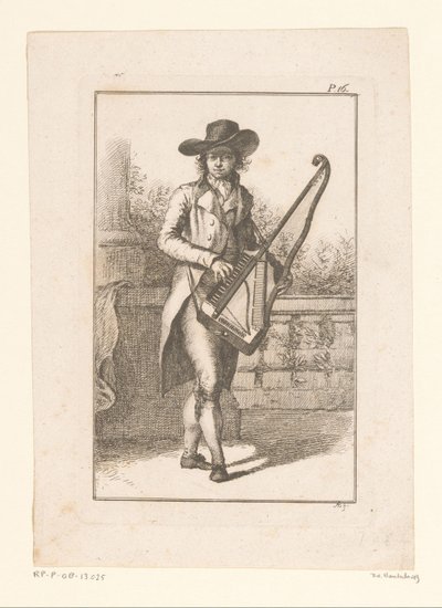 Jeune homme jouant de l