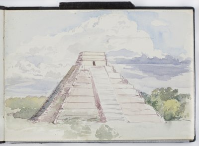 Carnet de croquis de dessins et de notes, Mexique et Europe - Adela Breton