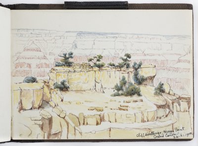 Carnet de croquis de dessins et notes, Amérique du Nord et du Sud (y compris le Mexique) - Adela Breton