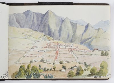 Carnet de croquis de dessins et notes, Amérique du Nord et du Sud (y compris le Mexique) - Adela Breton