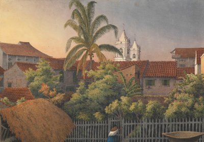 Depuis une fenêtre arrière à Panama, 10 mars 1850 - Admiral Sir Edward Gennys Fanshawe