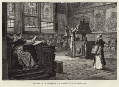 Le chœur de la basilique de Santa Maria Novella, Florence - Adolf Closs