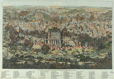 Vue générale de Jérusalem historique et moderne - Adolf Eltzner