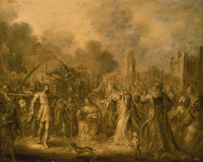 Triomphe de David - Adolf van der Venne