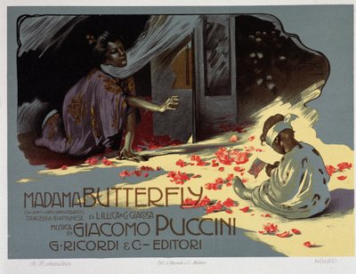"Madame Butterfly" par Puccini - Adolfo Hohenstein