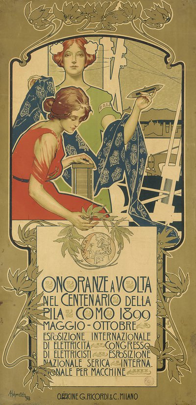 Affiche publicitaire pour l