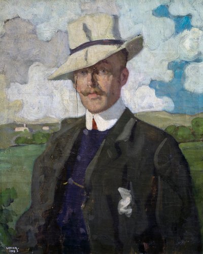 Portrait du compositeur français Emile Desportes - Adolfo Levier