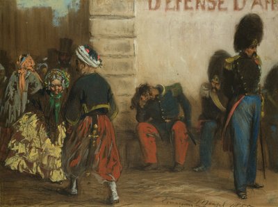 Souvenir de Paris, 1855 - Adolph Menzel