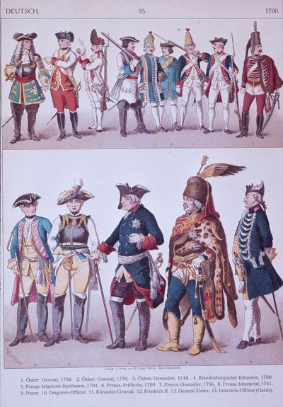 Grenadiers prussiens du temps de Frédéric le Grand - Adolph Menzel