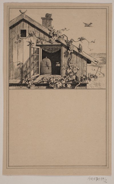 Les captifs et les libres. N° 1 dans Chr. Winther et M. Rørbye, "25 Images pour petits enfants" - Johan Adolph Kittendorff