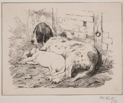 Les deux amis - Johan Adolph Kittendorff