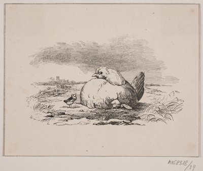 Les poussins - Johan Adolph Kittendorff