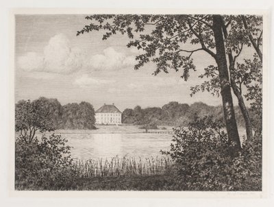 Partie à Dronninggaard - Adolph Larsen