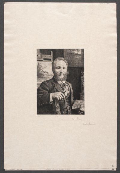 Autoportrait - Adolph Larsen