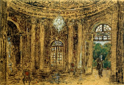 Concert à Sanssouci, étude, années 1850 - Adolph Menzel
