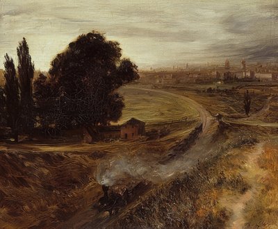 Le chemin de fer Berlin-Potsdam - Adolph Menzel