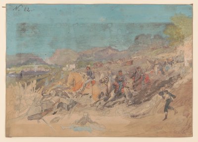 Bataille de Peach Tree Creek, Géorgie, 20 juillet 1864 - Adolph Metzner