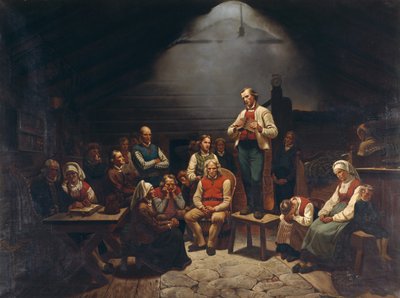 Haugianer - Adolph Tidemand
