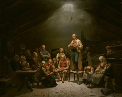 Haugianere - Adolph Tidemand