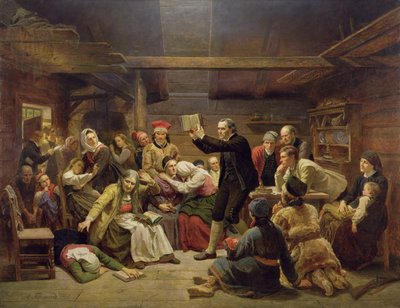 Les Fanatiques - Adolph Tidemand