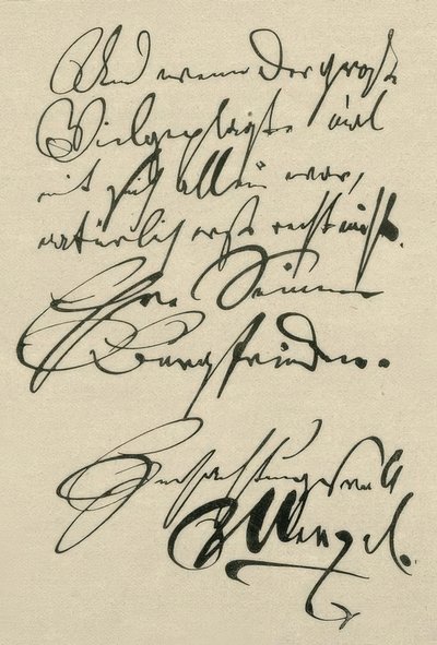 Adolph v. Menzel, Lettre à Kraemer, p. 4 - Adolph Menzel