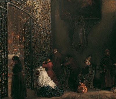 Messe matinale - Adolph Menzel
