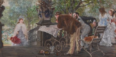 Plans de voyage. 1875 - Adolph Menzel