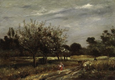 Paysage avec des arbres fruitiers - Adolphe Appian