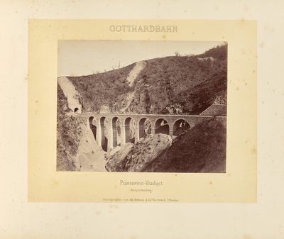 Chemin de fer du Gothard : Viaduc de Piantorino (Après l