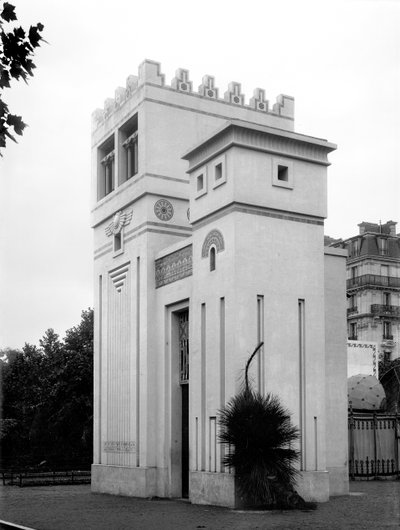 Maison assyrienne, Exposition universelle, Paris, 1889 - Adolphe Giraudon