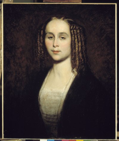 Portrait de Madame Ange Monticelli, tante du peintre - Adolphe Joseph Thomas Monticelli