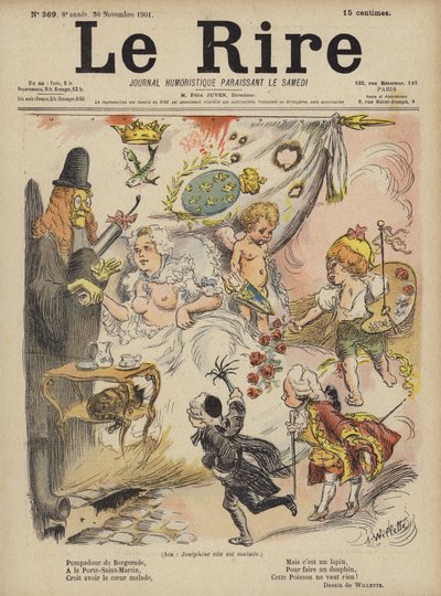 Illustration pour Le Rire - Adolphe Leon Willette