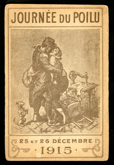 "Journée du Poilu" - Adolphe Leon Willette