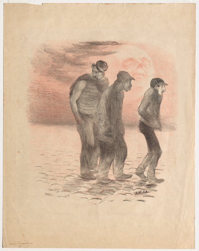Scènes de Paris et meurtriers - Adolphe Leon Willette