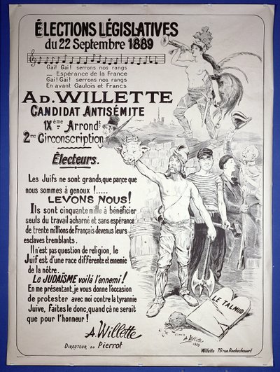 Affiche promouvant l